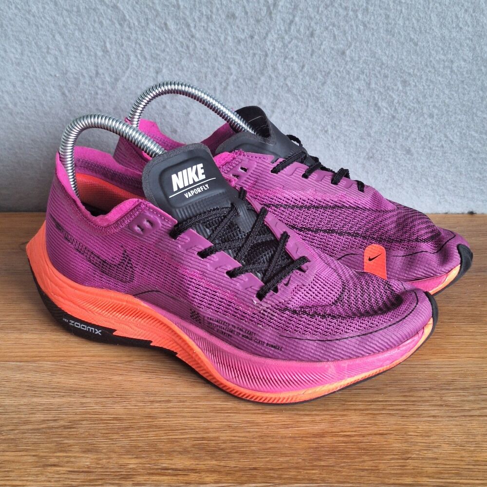 Nike ZoomX Vaporfly Next% Running Shoes Women 7.5 EU 38.5 Hyper Violet Purple